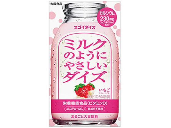 大塚食品 ミルクのようにやさしいダイズ いちご 950mL 1本※軽（ご注文単位1本)【直送品】