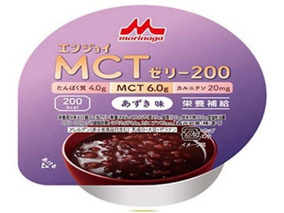 クリニコ エンジョイ MCT ゼリー200 あずき味 72g 1個※軽（ご注文単位1個)【直送品】