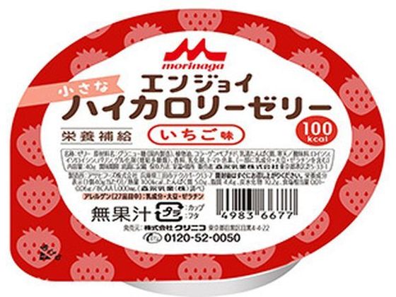 クリニコ エンジョイ ハイカロリーゼリー いちご 40g 1個※軽（ご注文単位1個)【直送品】