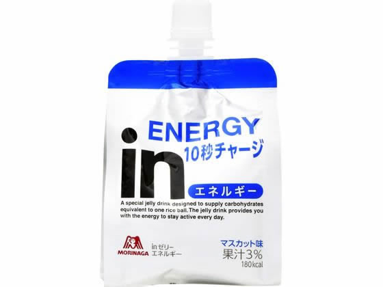 森永製菓 inゼリー エネルギー 180g 1個※軽（ご注文単位1個)【直送品】