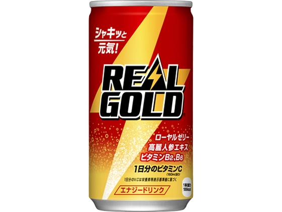 コカ・コーラ リアルゴールド 190ml缶 1缶※軽（ご注文単位1缶)【直送品】