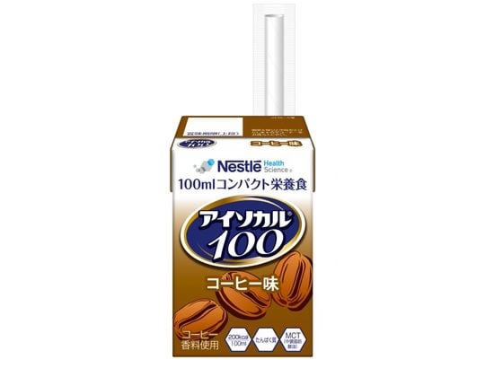 ネスレ アイソカル 100 コーヒー味 100mL 1本※軽（ご注文単位1本)【直送品】