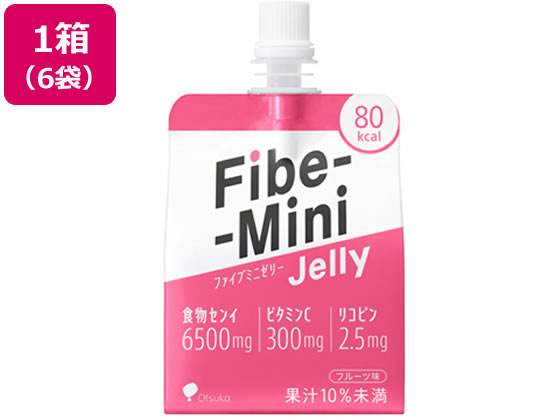 大塚製薬 ファイブミニゼリー 180g×6袋 1箱※軽（ご注文単位1箱)【直送品】