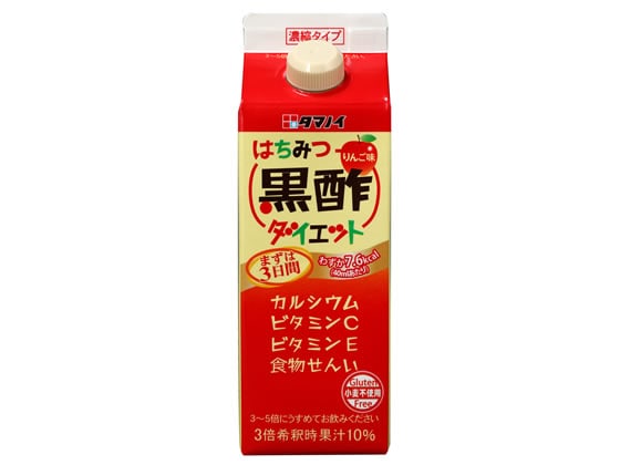 タマノイ酢 はちみつ黒酢ダイエット 濃縮タイプ 500ml 1本※軽（ご注文単位1本)【直送品】