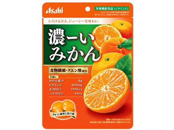 アサヒグループ食品 濃ーいみかん 84g 1袋※軽（ご注文単位1袋)【直送品】