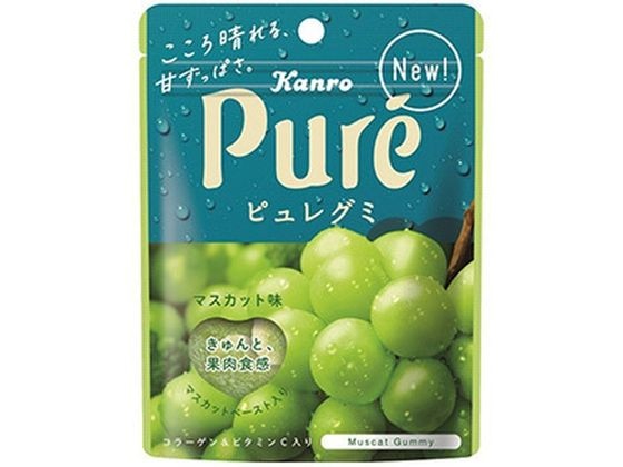 カンロ ピュレグミ マスカット 56g 1個※軽（ご注文単位1個)【直送品】