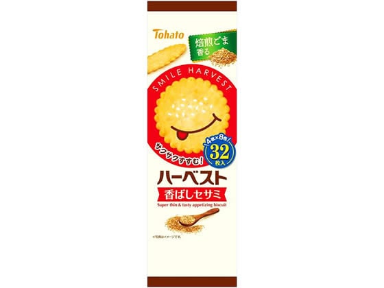 東ハト ハーベスト 香ばしセサミ 8包 1袋※軽（ご注文単位1袋)【直送品】