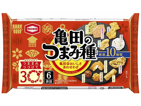 亀田製菓 つまみ種 120g 1パック※軽（ご注文単位1パック)【直送品】