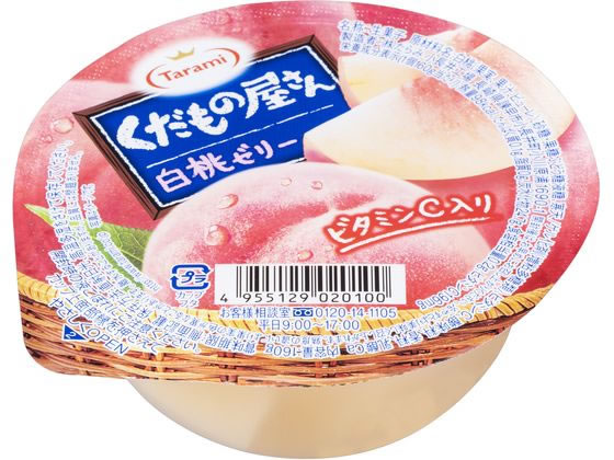 たらみ くだもの屋さん 白桃 ゼリー 160g 600100 1個※軽（ご注文単位1個)【直送品】