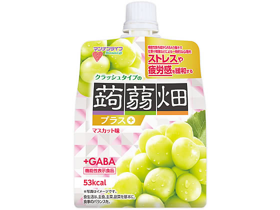 マンナンライフ クラッシュタイプの蒟蒻畑 マスカット味 150g 1個※軽（ご注文単位1個)【直送品】