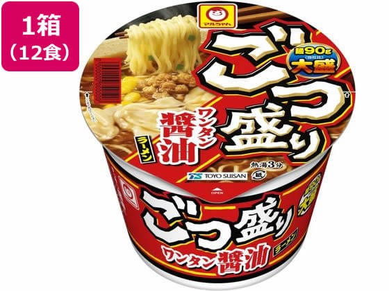 東洋水産 ごつ盛り ワンタン醤油ラーメン 12個 1箱※軽（ご注文単位1箱)【直送品】