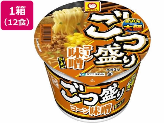 東洋水産 ごつ盛り コーン味噌ラーメン 12個 1箱※軽（ご注文単位1箱)【直送品】