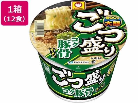 東洋水産 ごつ盛り コク豚骨ラーメン 12個 1箱※軽（ご注文単位1箱)【直送品】