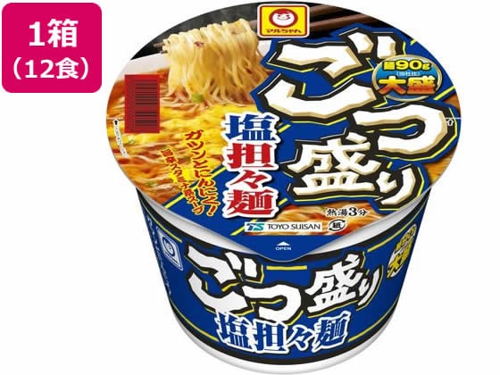 東洋水産 ごつ盛り 塩担々麺 12個 1箱※軽（ご注文単位1箱)【直送品】