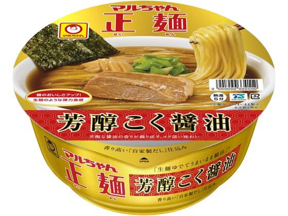 東洋水産 マルちゃん正麺 カップ 芳醇こく醤油 1個※軽（ご注文単位1個)【直送品】