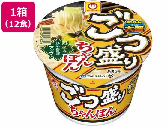 東洋水産 ごつ盛りちゃんぽん 113g×12食 1箱※軽（ご注文単位1箱)【直送品】