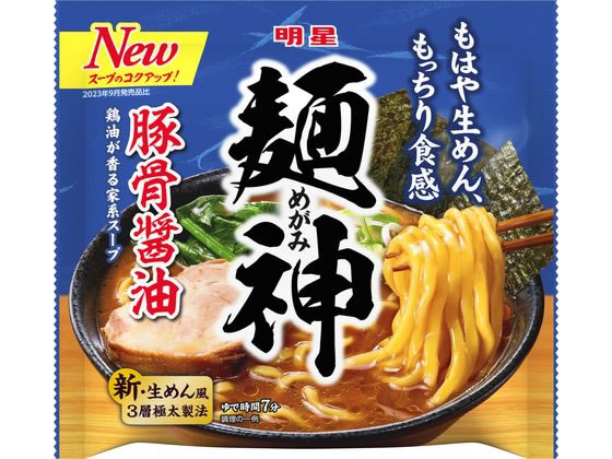 明星食品 麺神 豚骨醤油 112g 1個※軽（ご注文単位1個)【直送品】