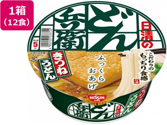 日清食品 どん兵衛 きつねうどん〔東〕 12食 1箱※軽（ご注文単位1箱)【直送品】