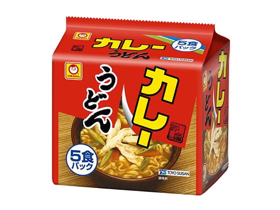 東洋水産 カレーうどん 甘口 5食パック 1袋※軽（ご注文単位1袋)【直送品】