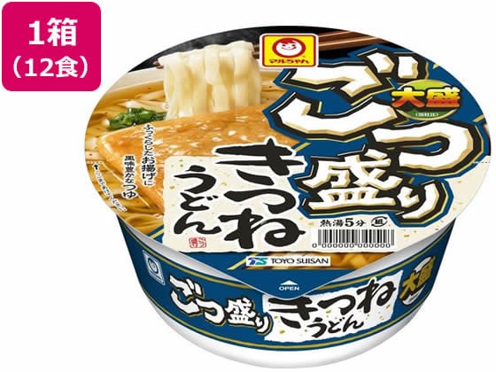 東洋水産 ごつ盛り きつねうどん 12個 1箱※軽（ご注文単位1箱)【直送品】