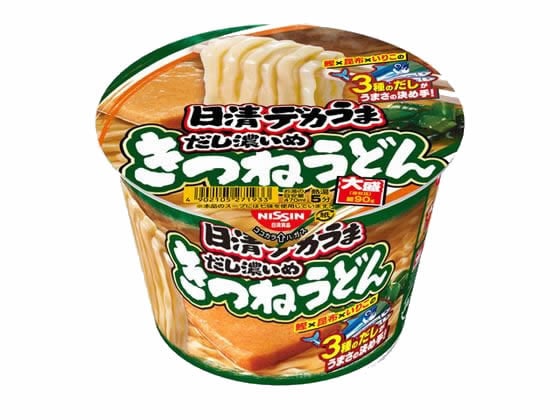 日清食品 日清デカうま きつねうどんだし濃いめ 106g 1個※軽（ご注文単位1個)【直送品】