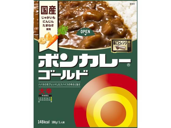 大塚食品 ボンカレーゴールド大辛180g 1個※軽（ご注文単位1個)【直送品】