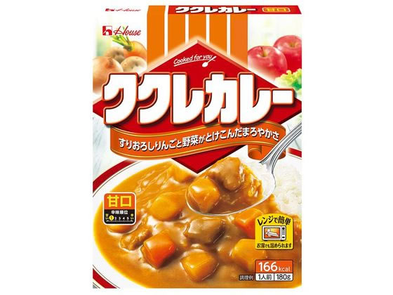 ハウス ククレカレー甘口 180g 1箱※軽（ご注文単位1箱)【直送品】