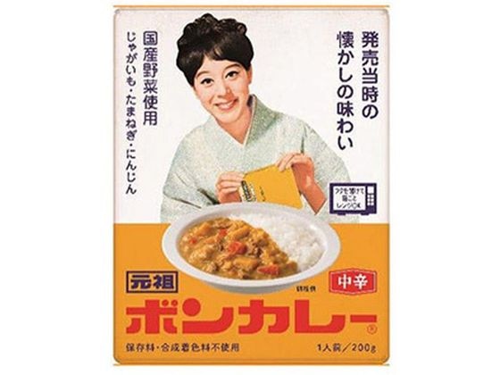 大塚食品 元祖ボンカレー 200g 1個※軽（ご注文単位1個)【直送品】