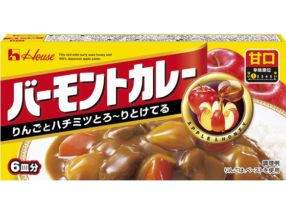 ハウス食品 バーモントカレー甘口 115g 1箱※軽（ご注文単位1箱)【直送品】