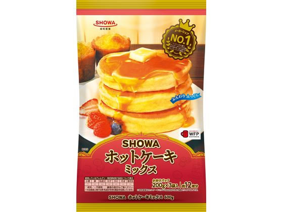 昭和産業 SHOWA ホットケーキミックス 200g×3袋 1個※軽（ご注文単位1個)【直送品】