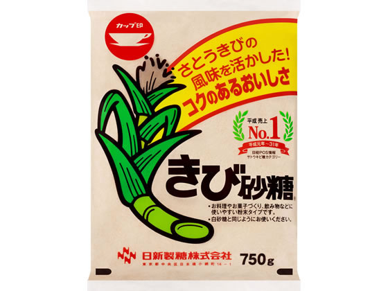 日新製糖 きび砂糖 750g 1袋※軽（ご注文単位1袋)【直送品】