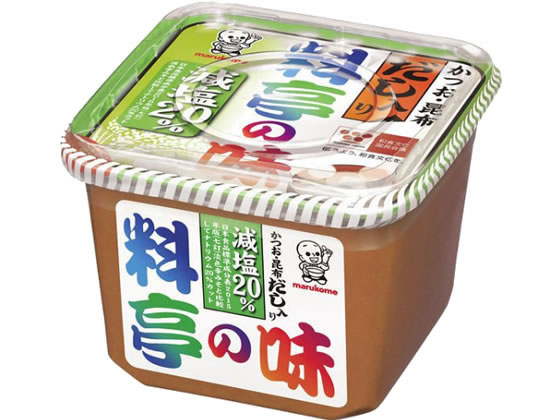 マルコメ 料亭の味 減塩(だし入り) 750g 1個※軽（ご注文単位1個)【直送品】