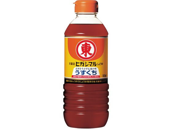 ヒガシマル醤油 うすくちしょうゆ 500ml 1本※軽（ご注文単位1本)【直送品】