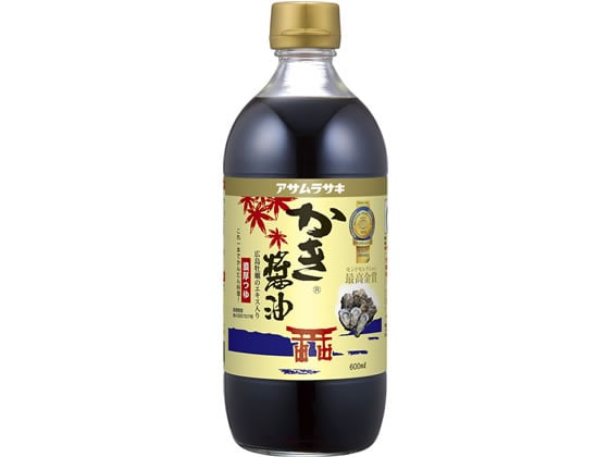 アサムラサキ かき醤油 600ml 1本※軽（ご注文単位1本)【直送品】