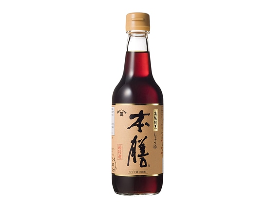 キッコーマン ヒゲタ 本膳 360ml 1本※軽（ご注文単位1本)【直送品】