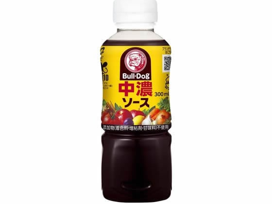 ブルドックソース 中濃ソース 300ml 1本※軽（ご注文単位1本)【直送品】