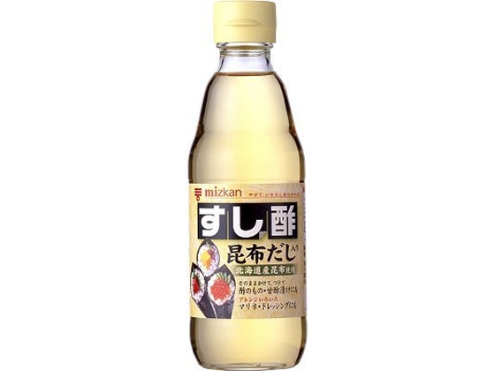 ミツカン すし酢昆布だし入り 360ml 1本※軽（ご注文単位1本)【直送品】