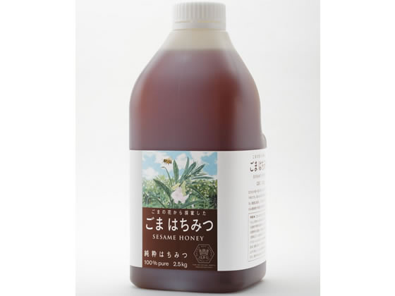 クインビーガーデン ミャンマー産ごまはちみつ 2.5kg 1本※軽（ご注文単位1本)【直送品】