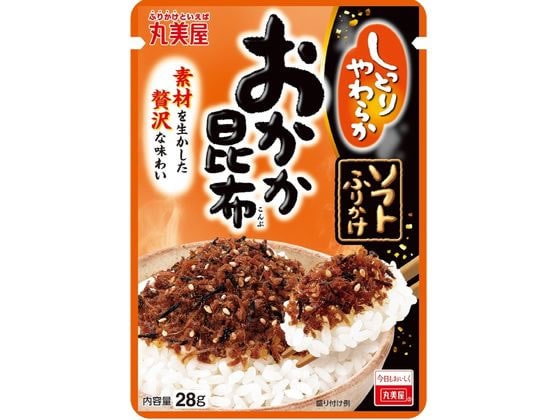 丸美屋 ソフトふりかけ おかか昆布 28g 1袋※軽（ご注文単位1袋)【直送品】