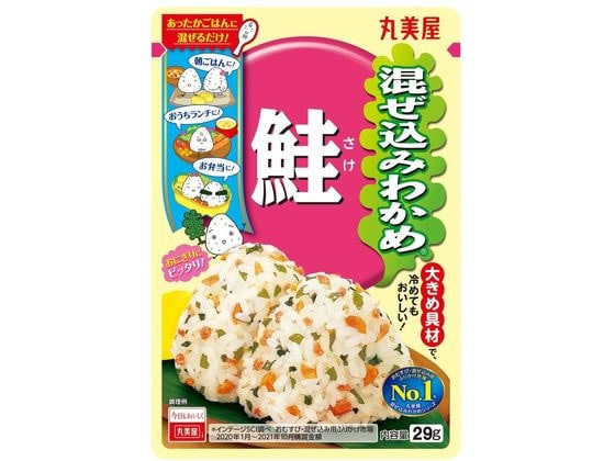 丸美屋 混ぜ込みわかめ鮭 29g 1袋※軽（ご注文単位1袋)【直送品】