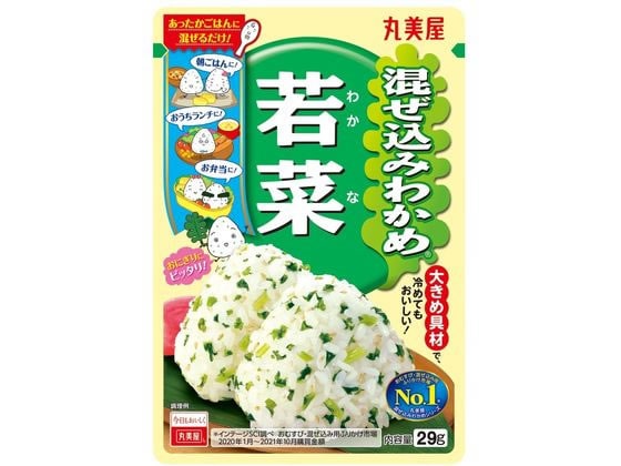 丸美屋 混ぜ込みわかめ若菜 29g 1袋※軽（ご注文単位1袋)【直送品】