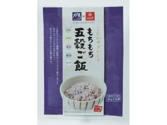 はくばく 大戸屋もちもち五穀ごはん 30g×6袋 1パック※軽（ご注文単位1パック)【直送品】