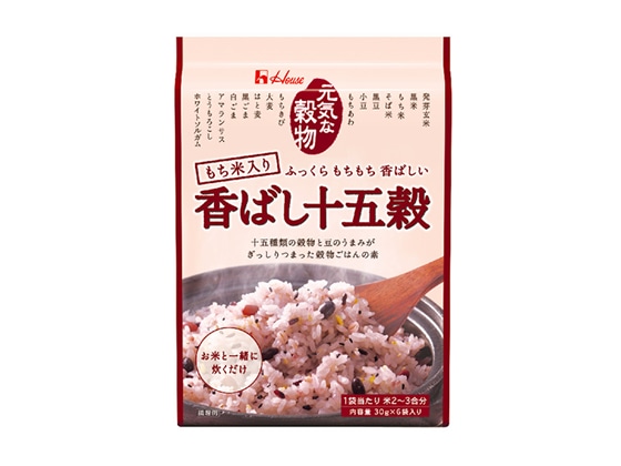 ハウス 元気な穀物 香ばし十五穀 180g 1パック※軽（ご注文単位1パック)【直送品】