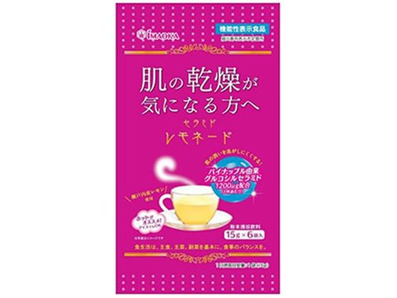 今岡製菓 セラミドレモネード 15g×6袋 1個※軽（ご注文単位1個）【直送品】