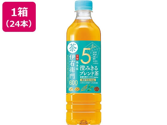 サントリー 伊右衛門 澄みきるブレンド茶 600ml 24本 1箱※軽（ご注文単位1箱）【直送品】