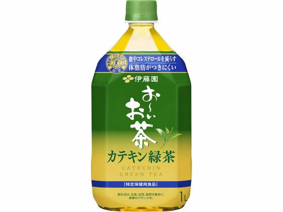 伊藤園 お～いお茶 カテキン緑茶 1L 1本※軽（ご注文単位1本）【直送品】