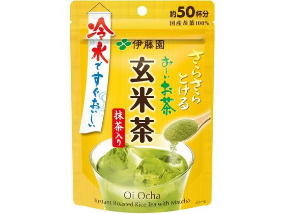 伊藤園 さらさらとける お～いお茶抹茶入り玄米茶40g 1本※軽（ご注文単位1本）【直送品】