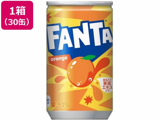 コカ・コーラ ファンタ オレンジ 160ml×30缶 1箱※軽（ご注文単位1箱）【直送品】