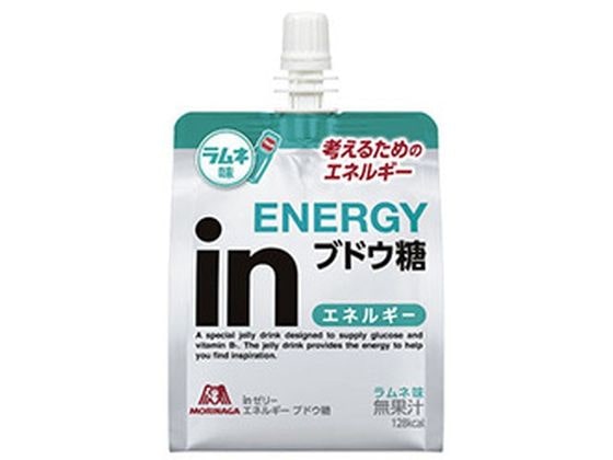 森永製菓 inゼリー エネルギー ブドウ糖 180g 1個※軽（ご注文単位1個）【直送品】