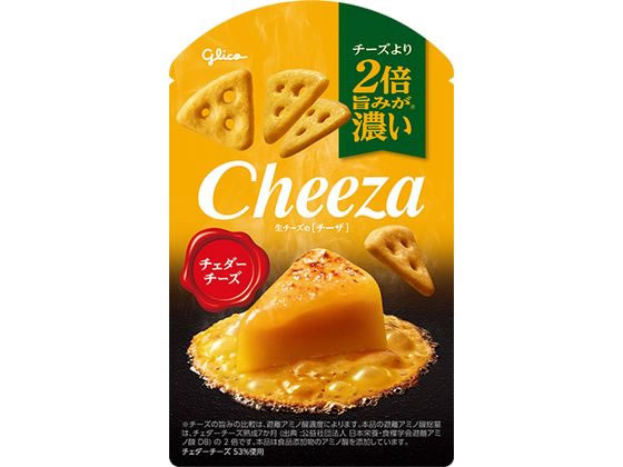 江崎グリコ 生チーズのチーザ チェダーチーズ 36g 1個※軽（ご注文単位1個）【直送品】